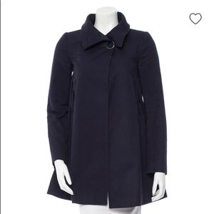 Stella McCartney lightweight swing coat.